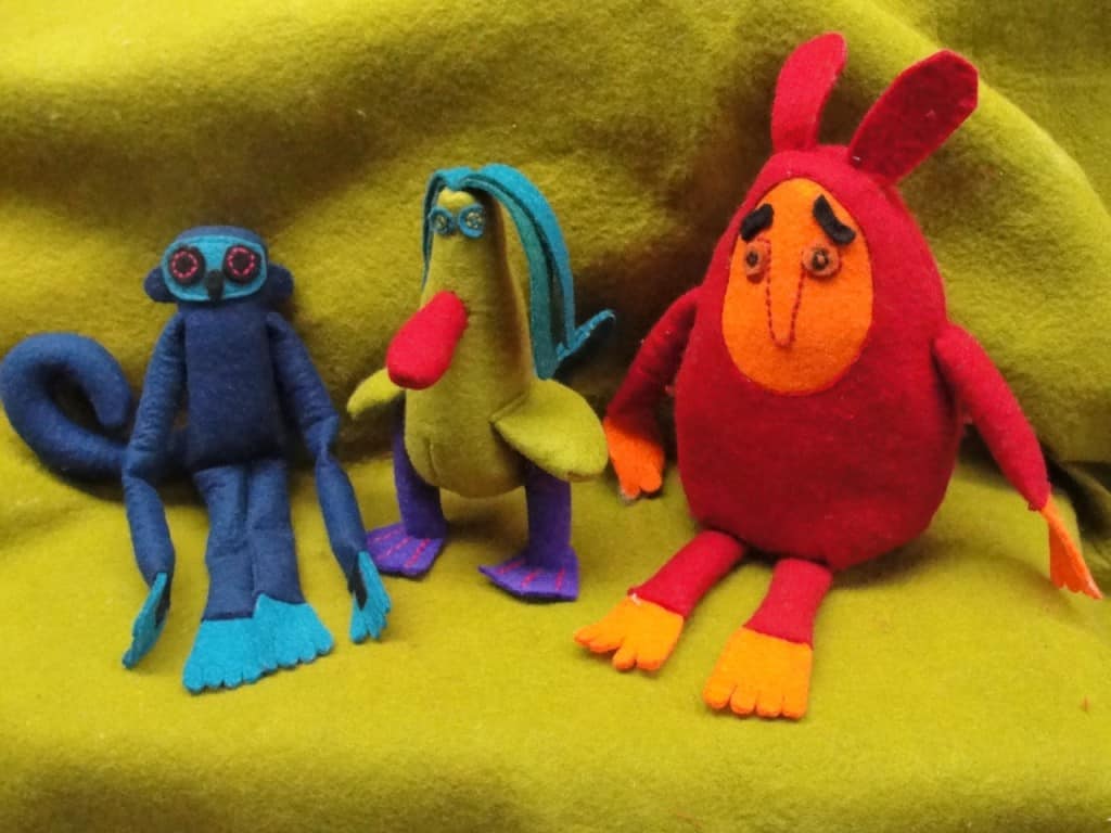 handmade felt toys